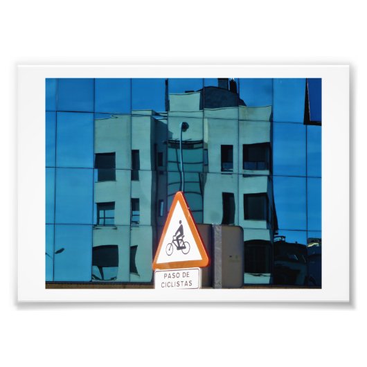 Impression Photo 'Reflejo Curvo, León (Devant)