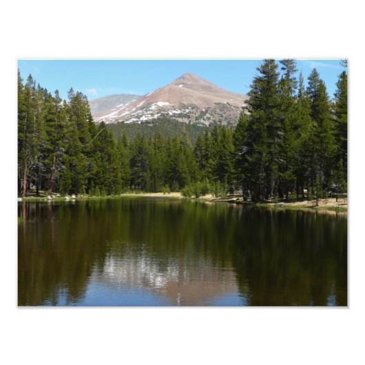 Impression Photo Reflet du lac de Yosemite (Devant)