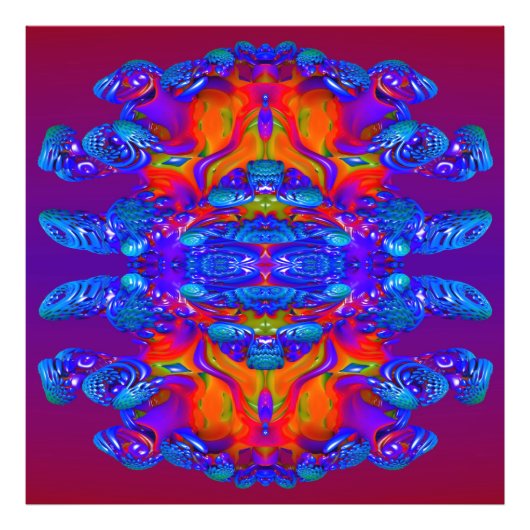 Impression Photo Réflexions Abstraites (Devant)