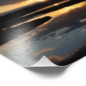 Impression Photo Réflexions de crépuscule 8X10 (Coin)