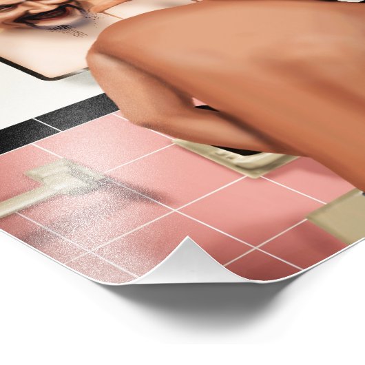 Impression Photo Réflexions déformées (Coin)