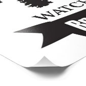 Impression Photo Règles de Camping Happy (Coin)