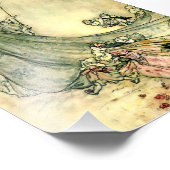 Impression Photo "Reine des fées" par Arthur Rackham (Coin)