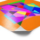 Impression Photo Relax Abstrait 42 transparent (Coin)