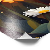 Impression Photo Renard dans la prairie (Coin)