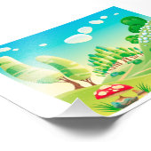 Impression Photo Renard dans le bois. (Coin)