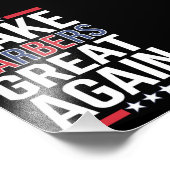 Impression Photo Rendre les barbiers plus grands pour Trump 2024 (Coin)