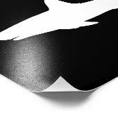 Impression Photo Requin qui Nage (Coin)