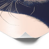 Impression Photo Restez à l'état sauvage, Fleur Chat Floral (Coin)