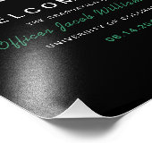 Impression Photo Retrait du drapeau vert mince brossé (Coin)