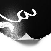 Impression Photo Retro Cat Comma La Kamala Harris Pour Président 24 (Coin)