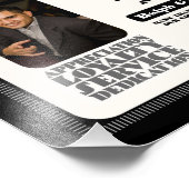 Impression Photo Rétro employé 20 ans de service (Coin)