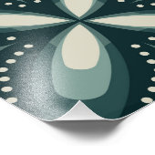 Impression Photo retro green shapes (Coin)