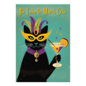 Impression Photo Retro Sophisticats Its Time to Mardi Gras Martini (Devant)