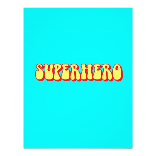 Impression Photo Retro Superhero (Devant)