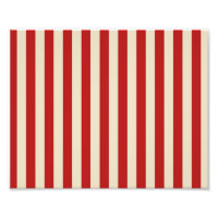 Retro Vintage Vertical PopCorn Classic Stripes