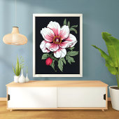 Impression Photo Rêve floral romantique