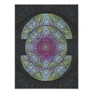 Impression Photo Réveil zen, reiki, guérison, chakra