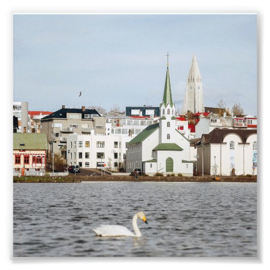Impression Photo Reykjavik Islande (Devant)