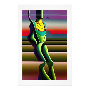 Impression Photo Rickets Mineurs - Ken Gage Surréaliste Art