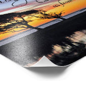 Impression Photo "Rien ne peut nous séparer" Citation chrétienne Im (Coin)