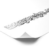 Impression Photo Righteous Deeds Accepted – Arabic Calligraphy Art (Coin)