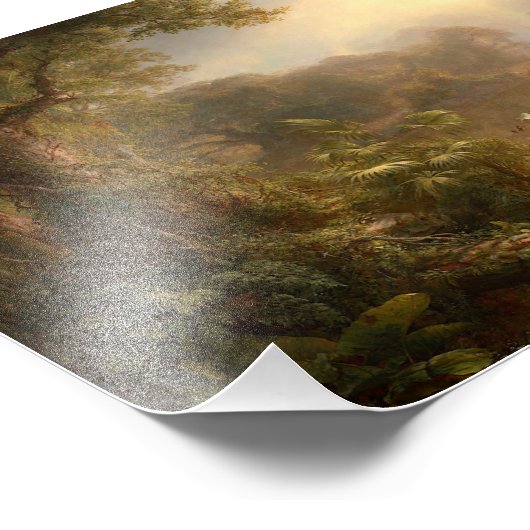 Impression Photo Rivière de la Lumière, église Frederic Edwin (Coin)