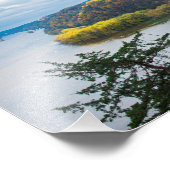 Impression Photo Rivière Mississippi et forêts à l'automne (Coin)