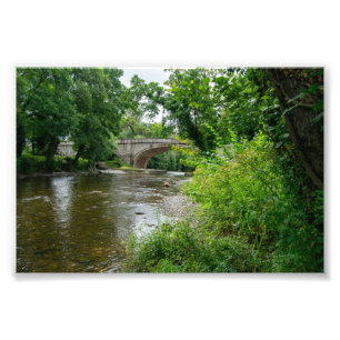 Impression Photo Rivière sereine Elwy & Pont St Asaph