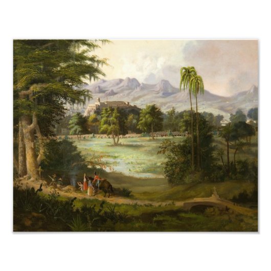 Impression Photo Robert Scott Duncanson - Château de Chapultpec (Devant)