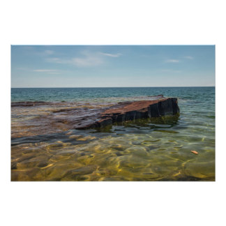 Impression Photo Rocher Flat du Grand Marais