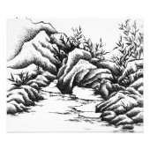 Impression Photo Rochers (Devant)
