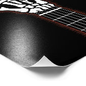 Impression Photo Rock Sur Skeleton Cadeaux Guitare À Main (Coin)