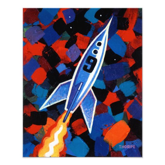 Impression Photo Rocket #9 (Devant)