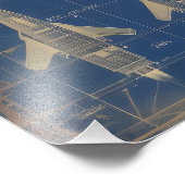 Impression Photo Rocket Sci-Fi Blueprint (Coin)