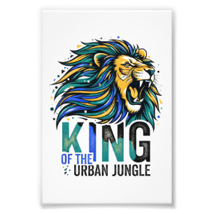 Impression Photo Roi de la jungle urbaine