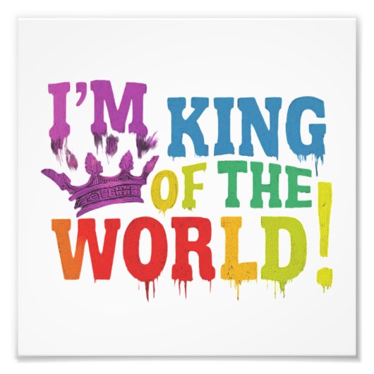 Impression Photo Roi des Coeurs (Devant)