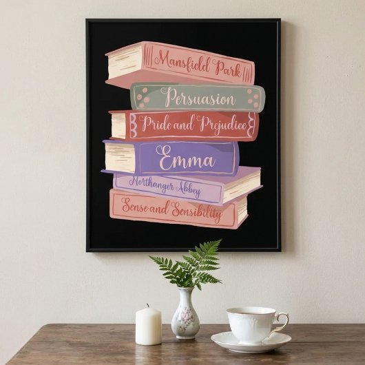 Impression Photo Romans de Jane Austen V