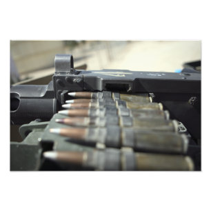 Impression Photo ronds de mitrailleuse de Cinquante-calibre