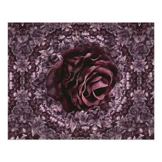 Impression Photo Rosace Mandala (Devant)