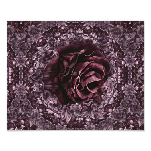 Impression Photo Rosace Mandala (Devant)