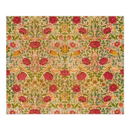 Impression Photo Rose, 1883 par William Morris (Devant)