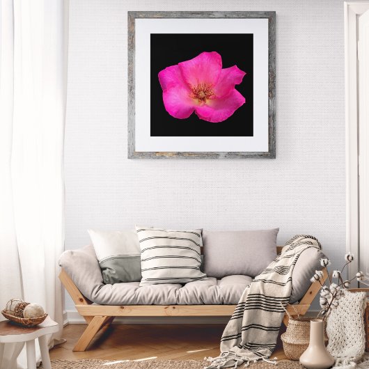 Impression Photo Rose au stylo-feutre