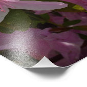 Impression Photo Rose Azalea Bush printemps floral (Coin)