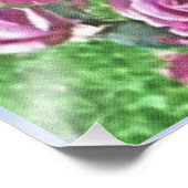 Impression Photo Rose de lavande Bush (Coin)
