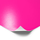 Impression Photo rose foncé (Coin)