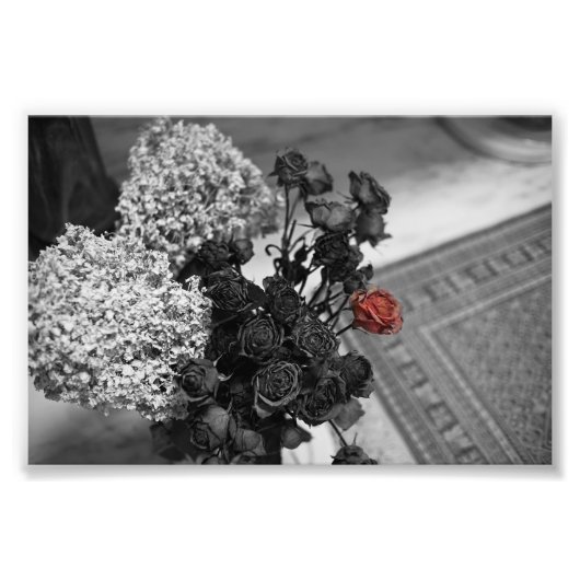 Impression Photo Rose gothique optimiste (Devant)