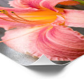 Impression Photo Rose Lily Flower Fermer (Coin)