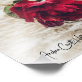 Impression Photo Rose Océan (Coin)