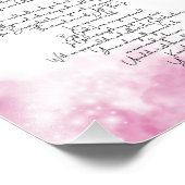 Impression Photo Rose pour toujours aimé (Coin)